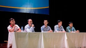 Các anh cựu sinh viên chia sẻ kinh nghiệm