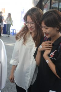 Thành viên CLB ASC và CLB Guitar PTIT tham quan