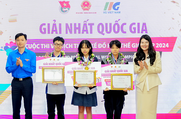 SINH VIÊN HỌC VIỆN CÔNG NGHỆ BƯU CHÍNH VIỄN THÔNG GIÀNH GIẢI NHẤT VÒNG CHUNG KẾT QUỐC GIA CUỘC THI VÔ ĐỊCH THIẾT KẾ ĐỒ HỌA THẾ GIỚI ACP 2024