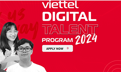 VIETTEL DIGITAL TALENT 2024 – Chương trình thực tập sinh công nghệ lớn nhất Việt Nam đang gọi tên bạn!