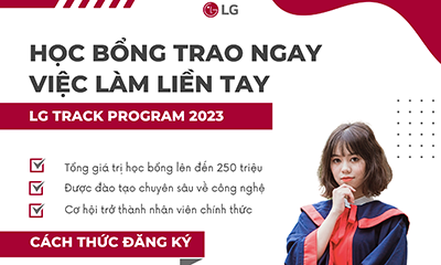 Công ty LG Electronics R&D Vietnam giới thiệu Chương trình học bổng LG Track 2023