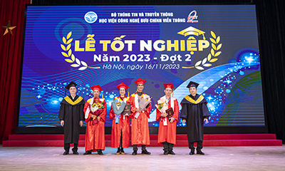 Học viện Công nghệ Bưu chính Viễn thông tổ chức Lễ tốt nghiệp năm 2023-đợt 2