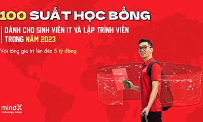 MindX và Quỹ Code for Vietnam cấp 100 suất học bổng đào tạo lập trình viên quốc tế