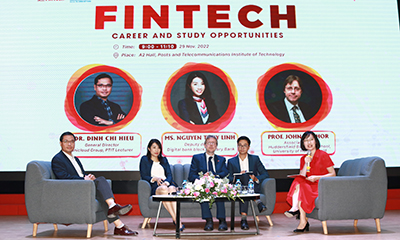 Hội thảo “Fintech – cơ hội nghề nghiệp và học tập” dành cho sinh viên