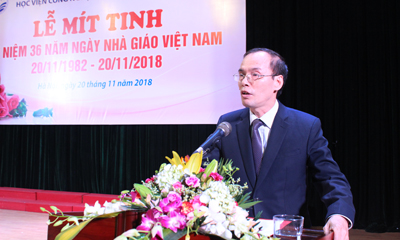 Lễ Mít tinh Kỷ niệm Ngày Nhà giáo Việt Nam 20/11