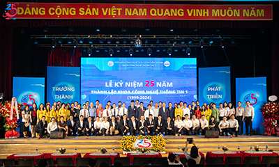 Lễ kỷ niệm 25 năm thành lập Khoa Công nghệ thông tin 1 (1999-2024)