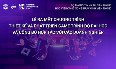 Học viện Công nghệ Bưu chính Viễn thông sẽ tham gia nhiều hoạt động trong Sự kiện Gameverse 2024