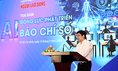 Tọa đàm “AI – Động lực phát triển báo chí số”