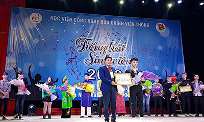 Chung kết cuộc thi “Tiếng hát sinh viên PTIT 2018”