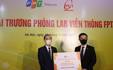 Khai trương phòng Lab viễn thông FPT tại Học viện Công nghệ Bưu chính Viễn thông