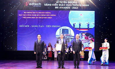 Nền tảng đại học số DUP được vinh danh ‘Sáng kiến giáo dục thông minh – SEI Awards’ lần thứ Nhất năm 2023