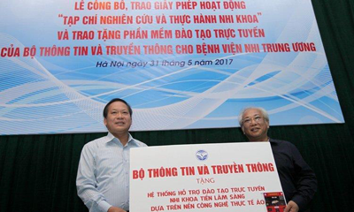 Học viện Công nghệ Bưu chính Viễn thông triển khai Hệ thống hỗ trợ đào tạo trực tuyến Nhi khoa tiền lâm sàng dựa trên nền tảng công nghệ thực tại ảo tại Bệnh viện Nhi Trung ương