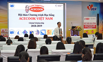 Thông báo về việc tổ chức Hội thảo Học bổng Acecook Việt Nam 2019-2020