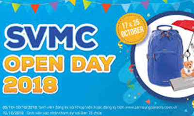 Thông báo  chương trình SVMC Open Day 2018