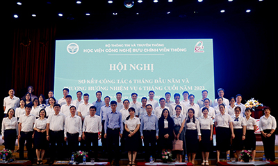 Học viện Công nghệ Bưu chính Viễn thông tổ chức Hội nghị sơ kết công tác 6 tháng đầu năm 2023