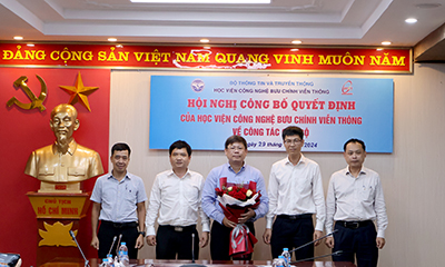 Hội nghị công bố các quyết định về công tác cán bộ