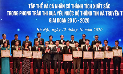 Học viện Công nghệ Bưu chính Viễn thông nhận Bằng khen của Bộ trưởng trong phong trào thi đua yêu nước Bộ Thông tin và Truyền thông giai đoạn 2015 – 2020