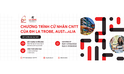 Thông báo chương trình cử nhân công nghệ thông tin 2+2 quốc tế với đại học LA TROBE, AUSTRALIA