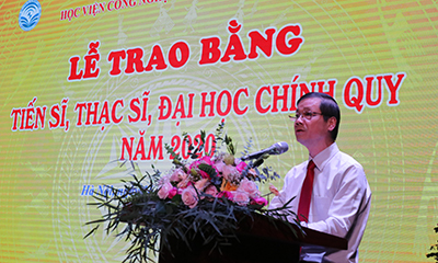 Lễ trao bằng Tiến sĩ, Thạc sĩ, đại học chính quy năm 2020