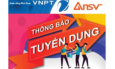 Công ty thiết bị viễn thông ANSV thông báo tuyển dụng