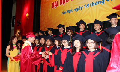 Lễ tổng kết và trao bằng tốt nghiệp hệ đại học chính quy khóa 2012-2017