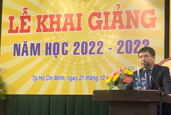 Lễ Khai giảng năm học 2022-2023 tại Học viện cơ sở Thành phố Hồ Chí Minh