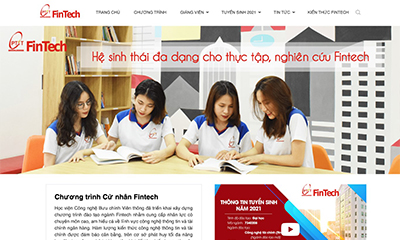 Chính thức ra mắt website Công nghệ Tài chính (Fintech) của Học viện Công nghệ Bưu chính Viễn thông