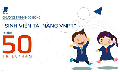 Thông báo chương trình Học bổng “Sinh viên tài năng VNPT”