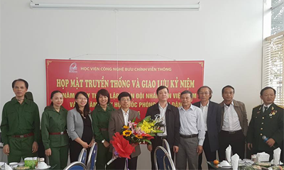 Họp mặt truyền thống kỷ niệm và giao lưu kỷ niệm 72 năm ngày thành lập quân đội nhân dân Việt Nam và 27 năm ngày hội quốc phòng toàn dân