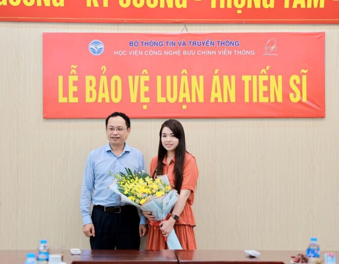 Nghiên cứu sinh Nguyễn Thanh Hà bảo vệ thành công luận án tiến sĩ cấp Học viện