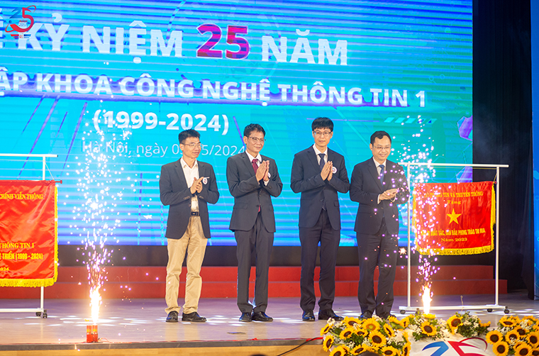 Lễ kỷ niệm 25 năm thành lập Khoa Công nghệ thông tin 1 (1999-2024) – Học viện Công nghệ Bưu chính Viễn thông