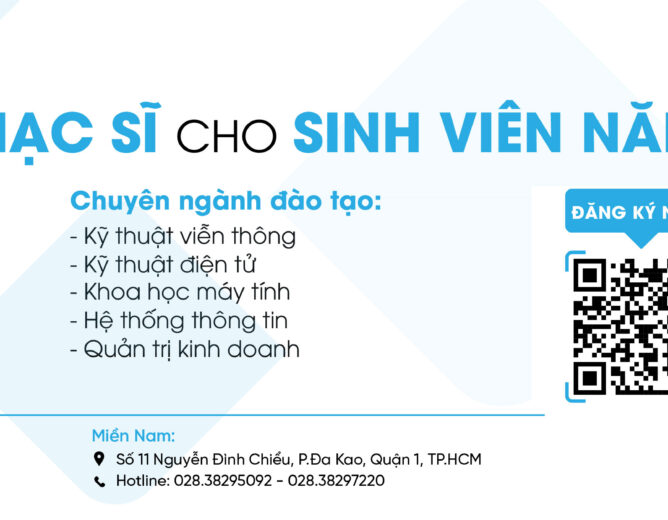 Thông báo hướng dẫn sinh viên đăng ký học trước các học phần trình độ Thạc sĩ năm 2022