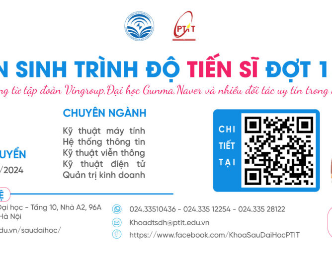 [NHỮNG CÂU HỎI THƯỜNG GẶP (FAQ)] Về chương trình tuyển sinh, đào tạo Tiến sĩ tại Học viện Công nghệ Bưu chính Viễn thông