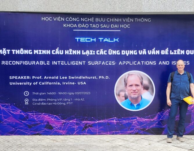 TỌA ĐÀM KHOA HỌC “BỀ MẶT THÔNG MINH CẤU HÌNH LẠI: CÁC ỨNG DỤNG VÀ VẤN ĐỀ LIÊN QUAN”  GIỮA HỌC VIỆN CÔNG NGHỆ BƯU CHÍNH VIỄN THÔNG (PTIT) VÀ TRƯỜNG ĐẠI HỌC CALIFORNIA IRVINE (UCI) – HOA KỲ