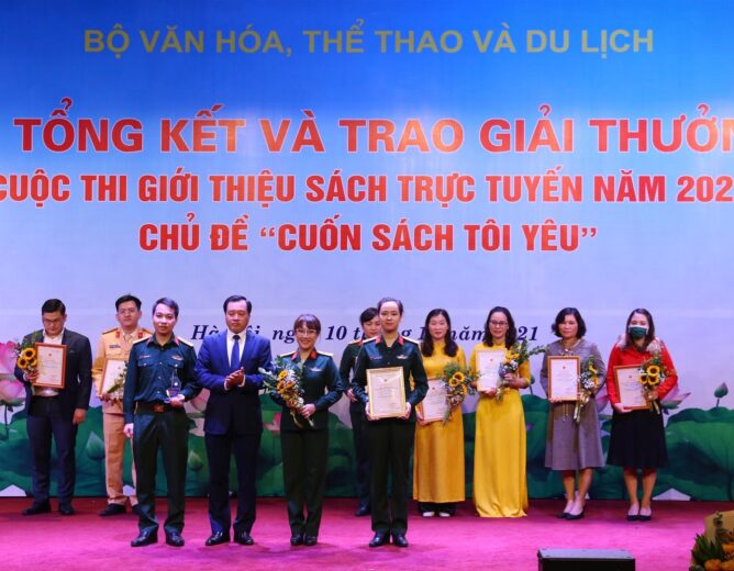 Tổng kết và trao giải Cuộc thi Giới thiệu sách trực tuyến năm 2021 với chủ đề “Cuốn sách tôi yêu”