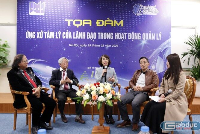 Tọa đàm “Ứng xử tâm lý của lãnh đạo trong hoạt động quản lý” diễn ra sôi nổi