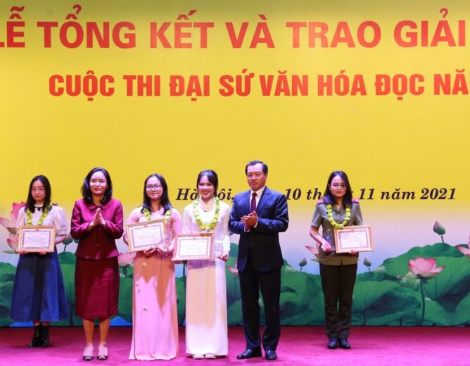 Tổng kết và trao giải Cuộc thi Đại sứ Văn hóa đọc năm 2021