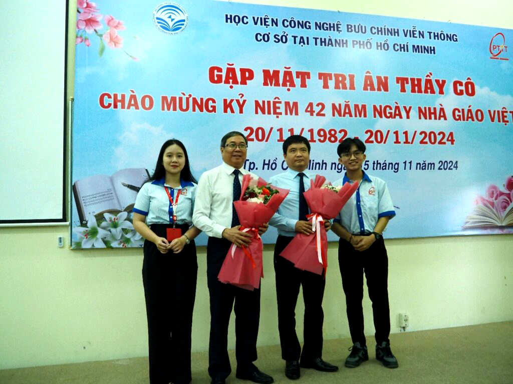 Gặp mặt tri ân thầy cô nhân kỷ niệm 42 năm ngày Nhà Giáo Việt Nam 20/11 (20/11/1982 – 20/11/2024)