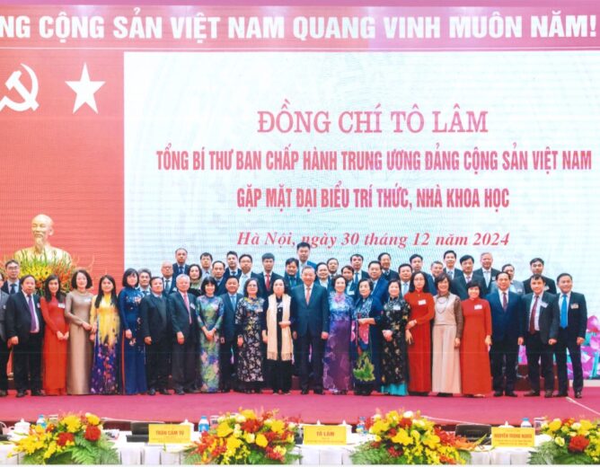 Phát biểu của Tổng Bí thư Tô Lâm tại buổi gặp mặt trí thức, nhà khoa học