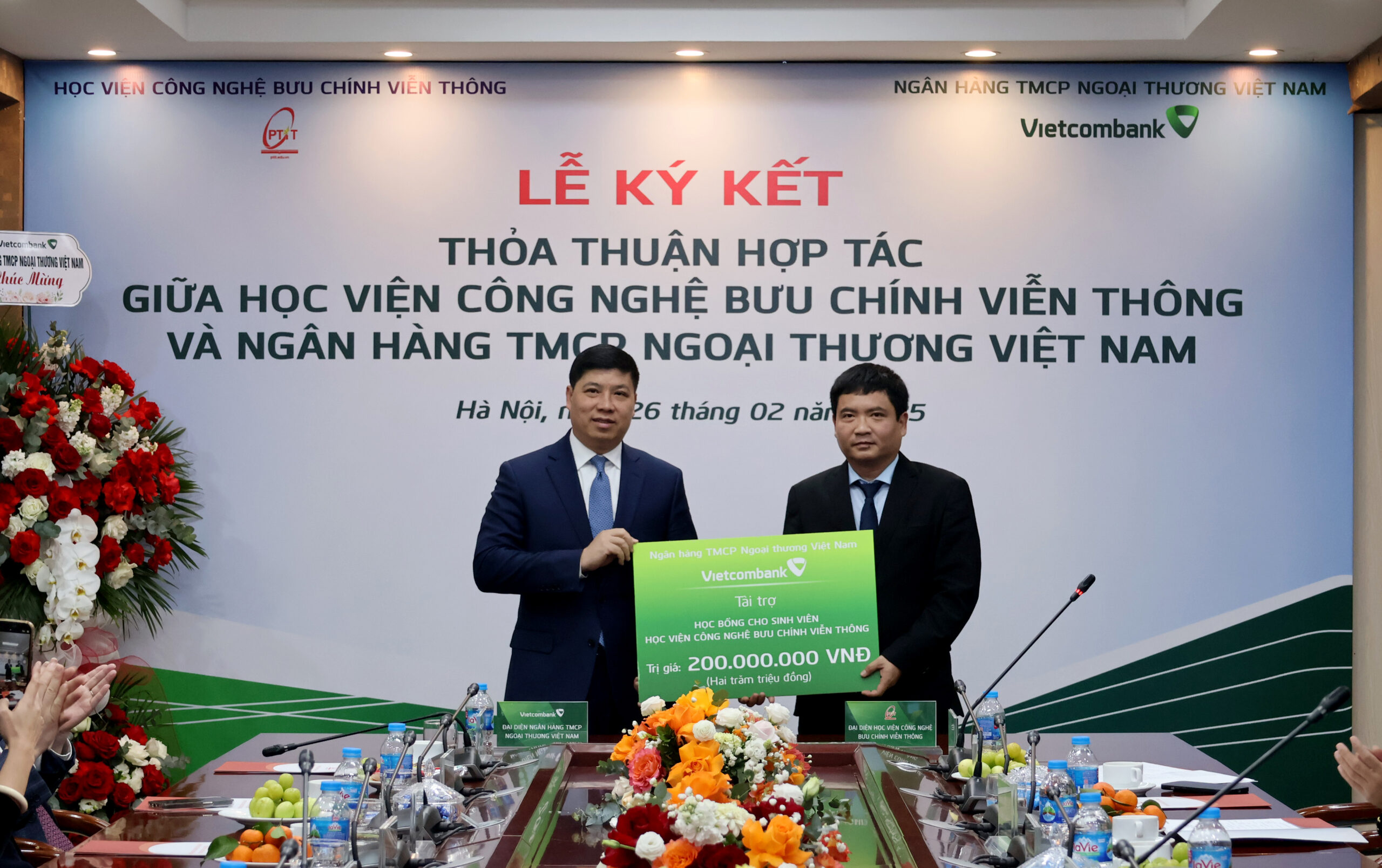 PTIT và Vietcombank sẽ cùng đồng hành trong phát triển nguồn nhân lực ngành ngân hàng