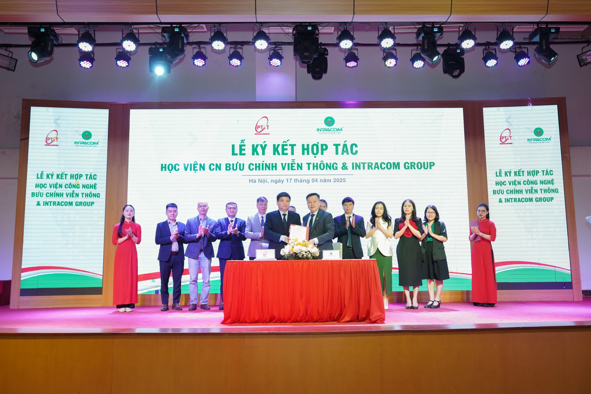 PTIT ký thỏa thuận hợp tác với Intracom Group trong việc nghiên cứu và ứng dụng công nghệ Trí tuệ nhân tạo và khởi nghiệp đổi mới sáng tạo