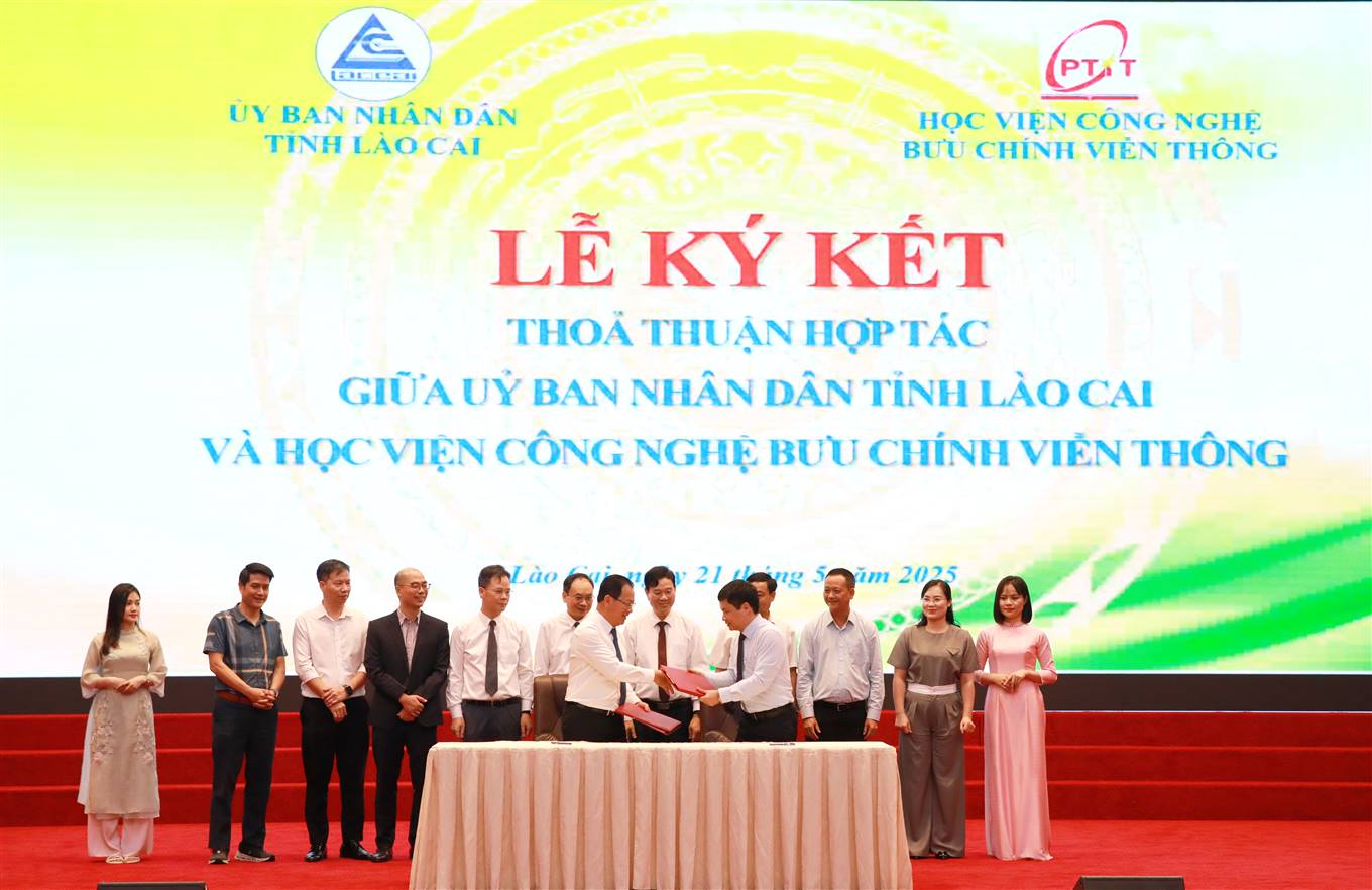 PTIT hợp tác với tỉnh Lào Cai trong thúc đẩy phát triển Khoa học, Công nghệ và Đổi mới sáng tạo, Chuyển đổi số