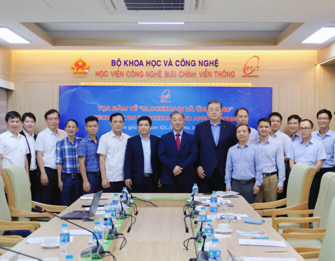 PTIT tổ chức Tọa đàm “Blockchain và Ứng dụng” với chuyên gia quốc tế