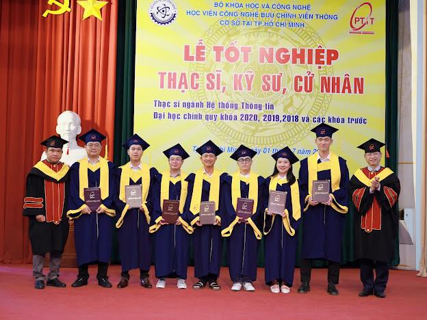 Học viện Công nghệ Bưu chính Viễn thông cơ sở thành phố Hồ Chí Minh trao bằng cho hơn 400 thạc sỹ, kỹ sư, cử nhân