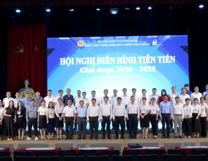 PTIT tổ chức Hội nghị điển hình tiên tiến giai đoạn 2020 – 2025