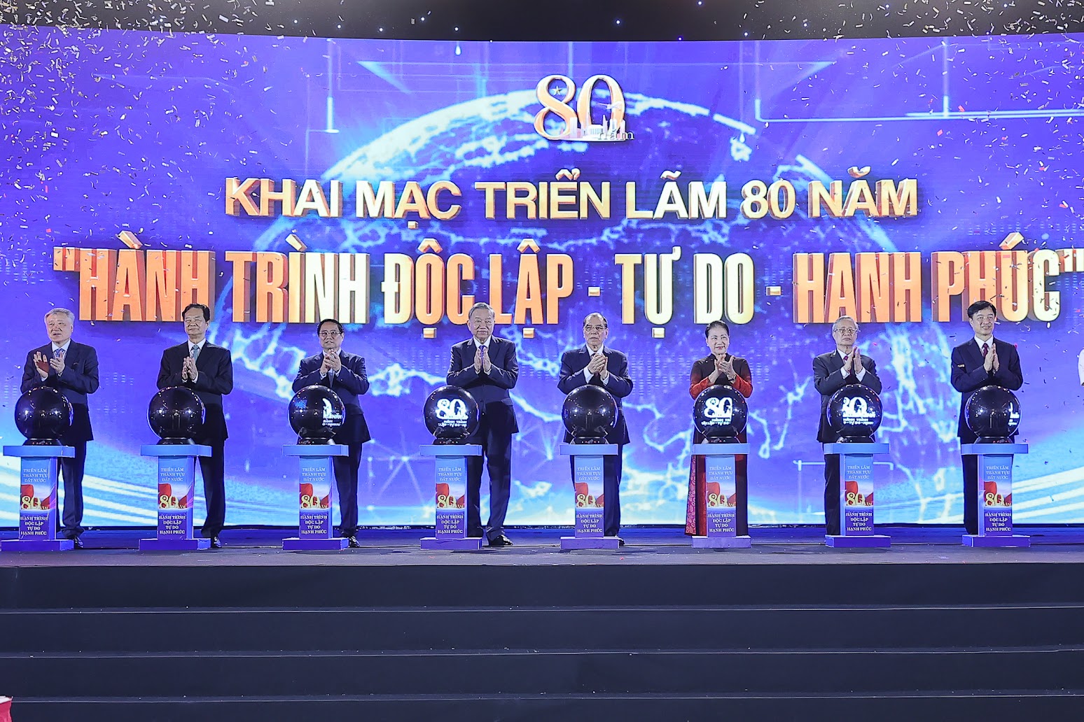 PTIT tham gia Triển lãm thành tựu Đất nước: “80 năm Hành trình Độc lập – Tự do – Hạnh phúc”