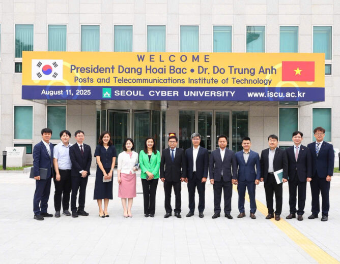 PTIT hợp tác với Đại học Seoul Cyber (Hàn quốc) thành lập Liên minh Đại học số toàn cầu