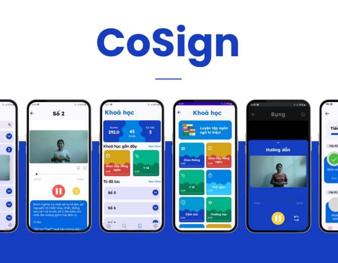Giải pháp công nghệ hỗ trợ người khiếm thính hòa nhập cộng đồng