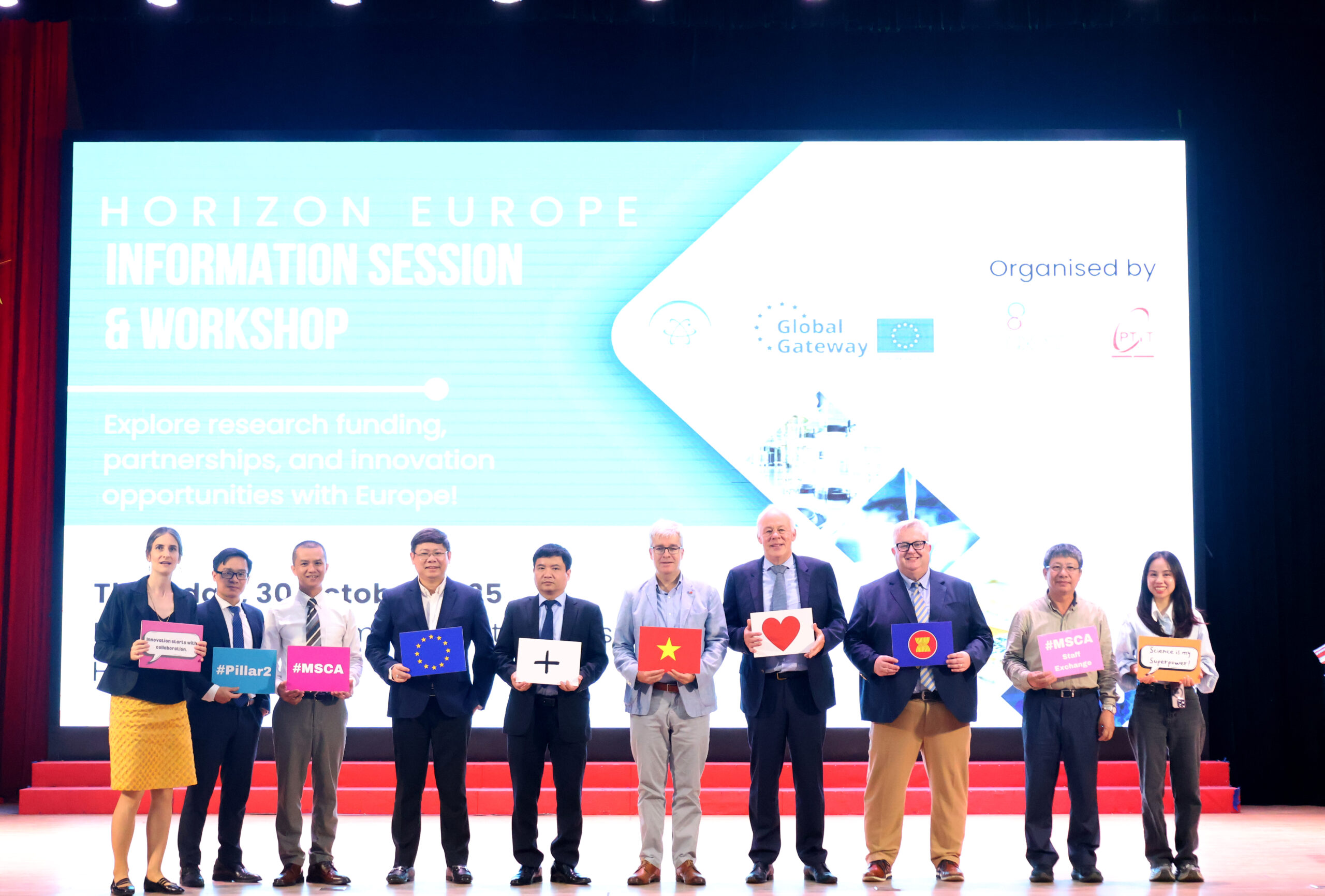 Học viện Công nghệ Bưu chính Viễn thông đăng cai tổ chức Hội thảo quốc tế về cơ hội hợp tác nghiên cứu với EU