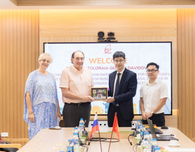 Học viện Công nghệ Bưu chính Viễn thông tăng cường Hợp tác Quốc tế với Ủy ban Nghiên cứu BRICS của Liên bang Nga